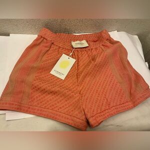 NWT Summery Copenhagen Thea shorts in orange Sz XS